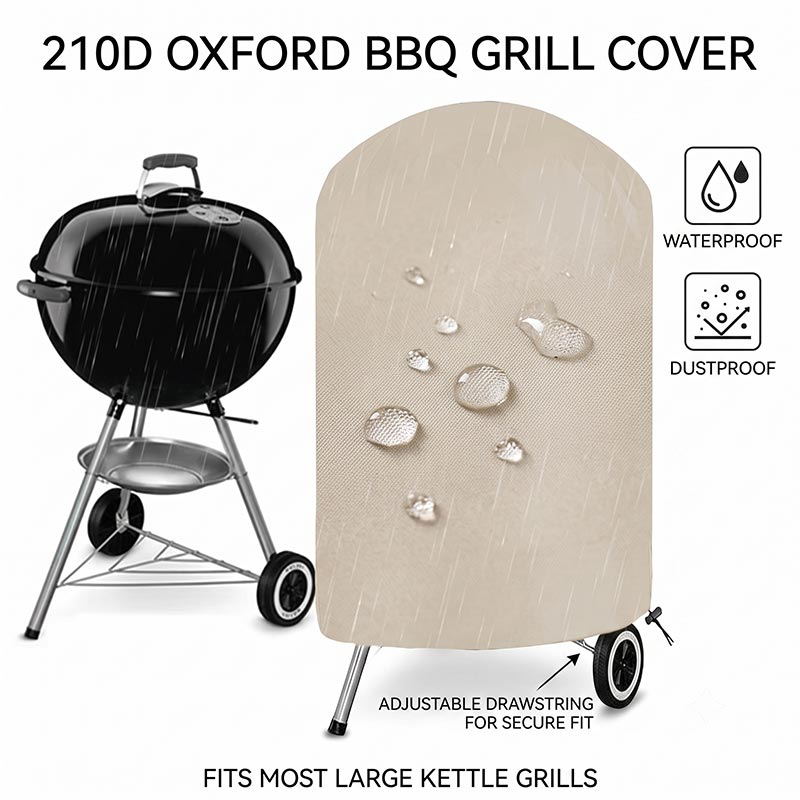 Spark Plug - Funda Circular para Parrilla de Barbacoa