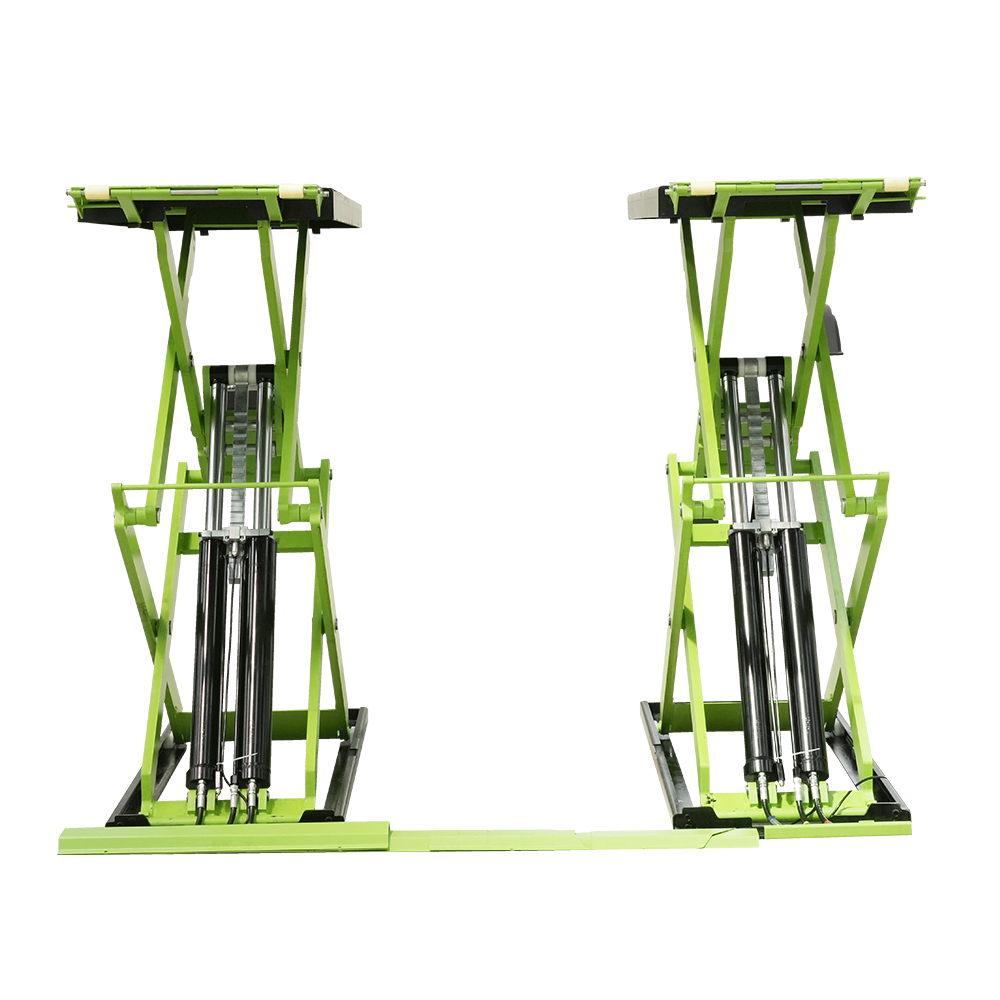 Elevador de tijera doble hidrá - Car Lift reseña y precio