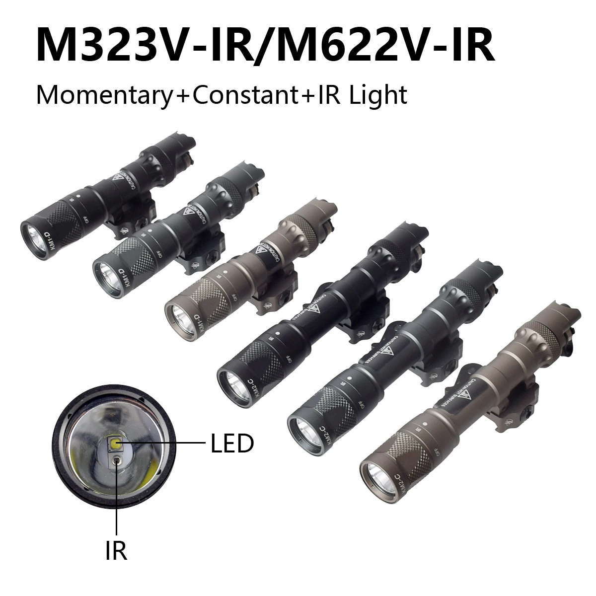 Linterna Táctica Surefire M300 - Timing Light Gun reseña y precio