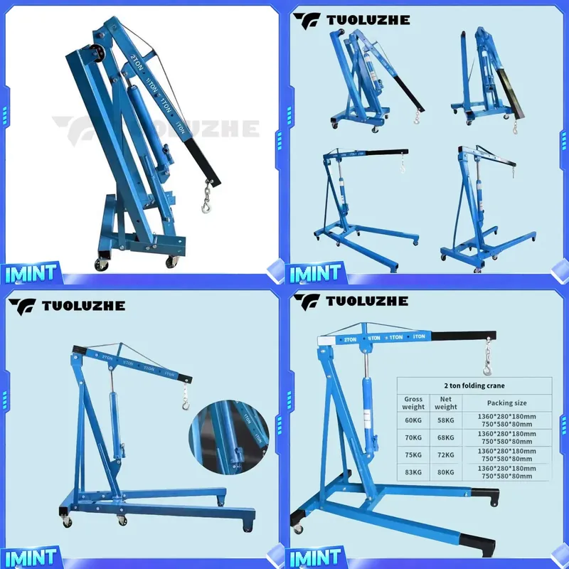 Grúa Hidráulica Plegable de 2  - Car Lift reseña y precio